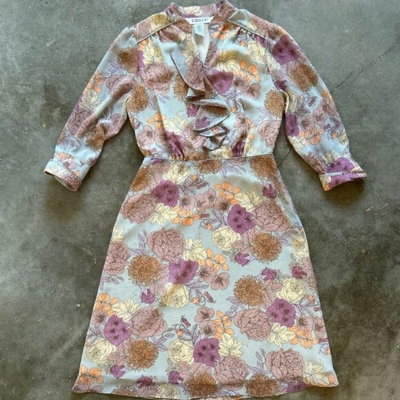 Floral Dress Women Size 4 - Picture 1 of 6